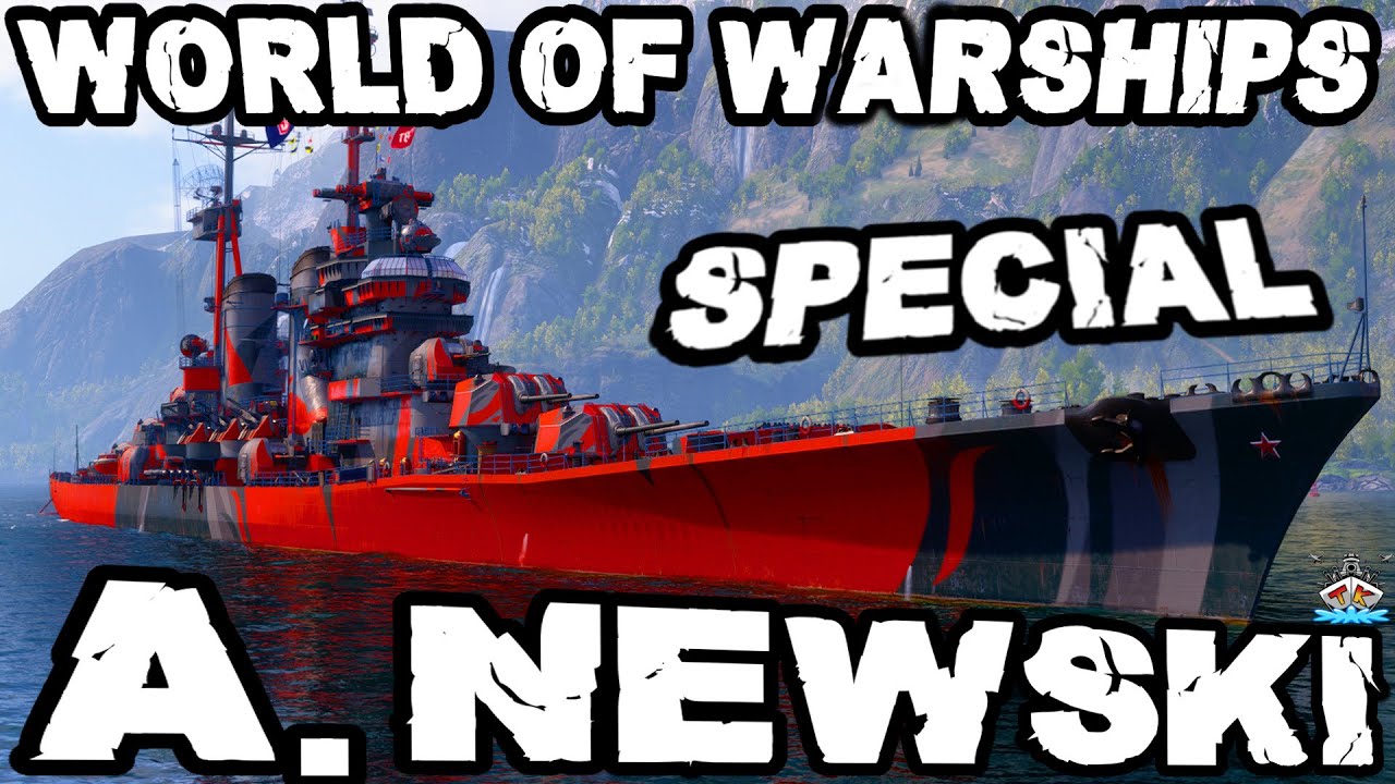 A. Newski T10/RU Kreuzer im Special *BURRRNN* ⚓️ in World of Warships 🚢 #worldofwarships