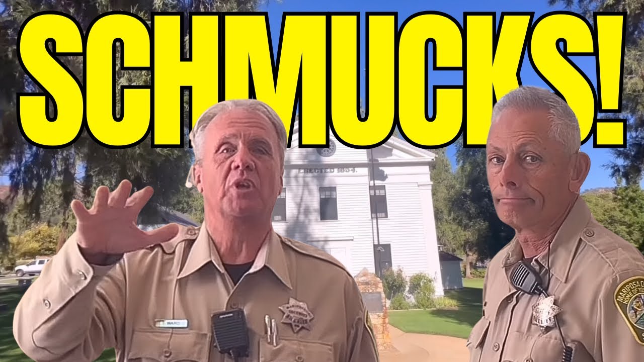 PARANOIA & SCHMUCKS ABOUND IN MARIPOSA, CA - First Amendment Audit