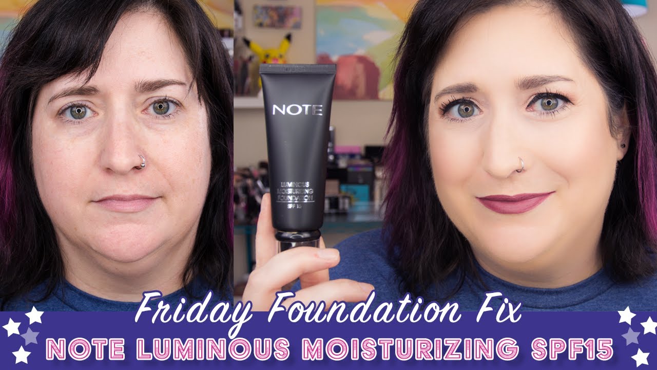 NOTE Luminous Moisturizing Foundation | FRIDAY FOUNDATION FIX - Pale Dry Skin