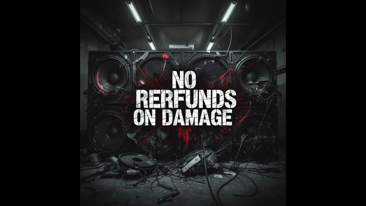 NO REFUNDS ON DAMAGE