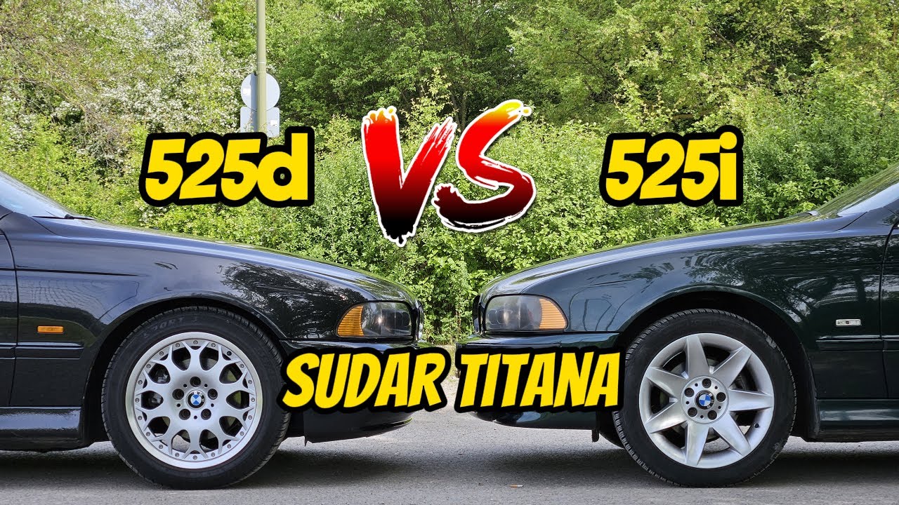 BMW E39 525d vs 525i - SPECIJAL