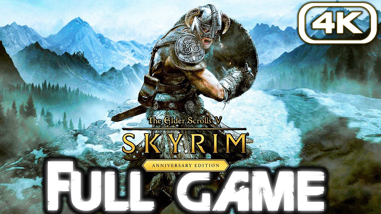 SKYRIM REMASTERED Gameplay Walkthrough FULL GAME (4K 60FPS) No Commentary