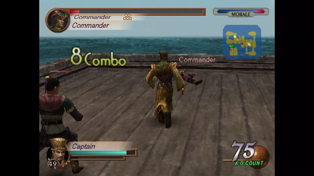 Dynasty Warriors 3 Mod - NPC Captain Gameplay
