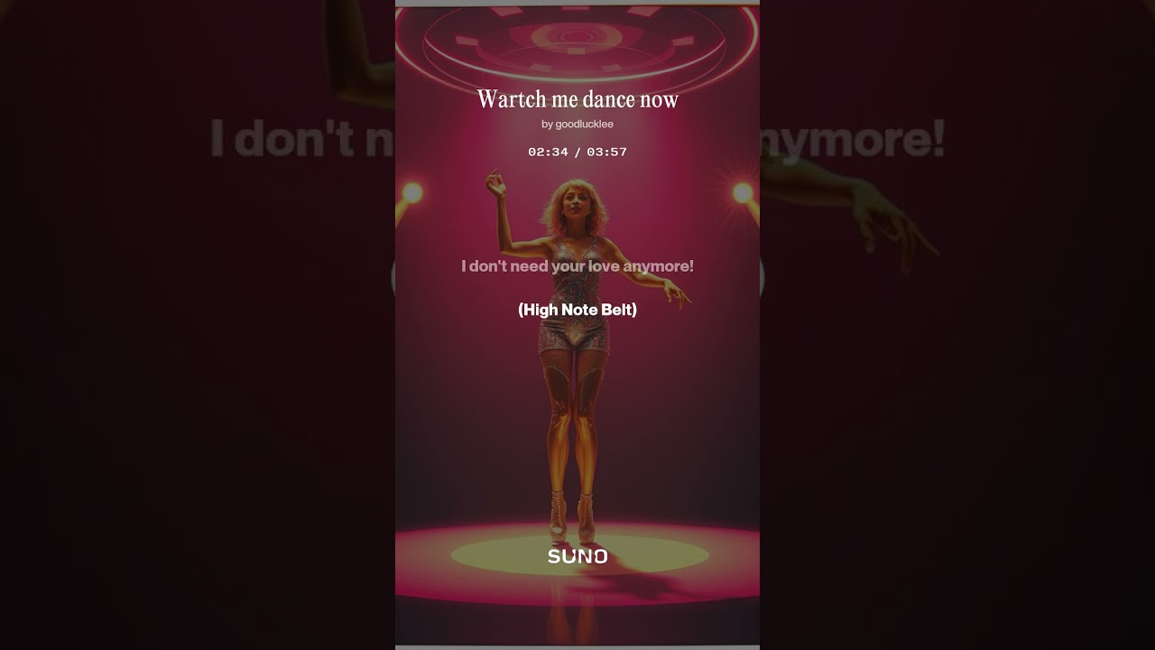 Watch me dance now