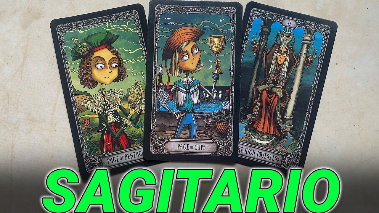 Sagitario 🎯 Algo en su comportamiento cambió sin explicación 😳 Tarot Amor Diario