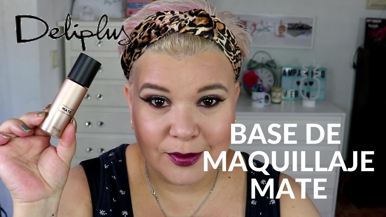 DELIPLUS - BASE DE MAQUILLAJE MATE