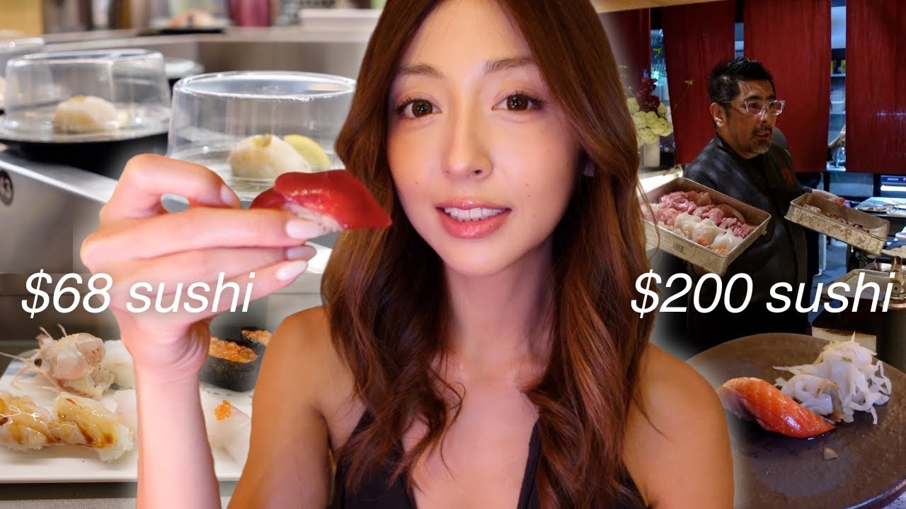 【Sydney Food Vlog】Expensive Sushi vs. Conveyor-Belt Sushi ?! 🍣