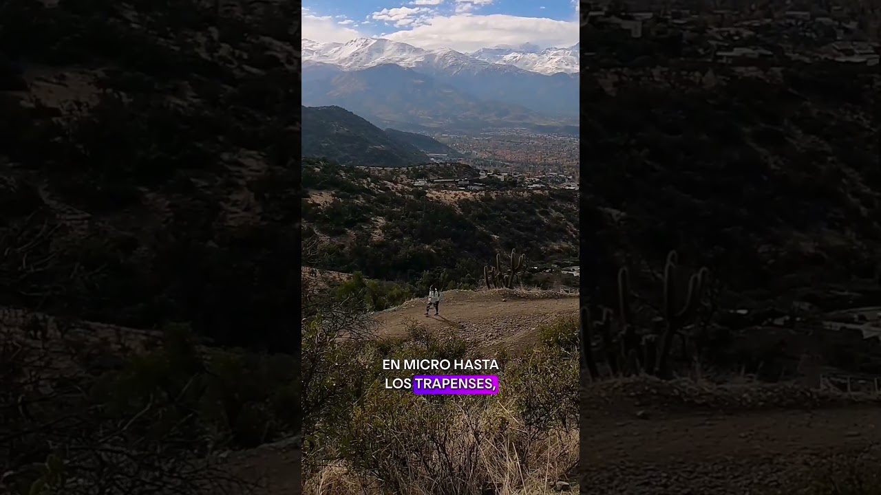Trekking al Cerro Manquehue en Santiago de Chile ⛰️🇨🇱 - Parte 1/2