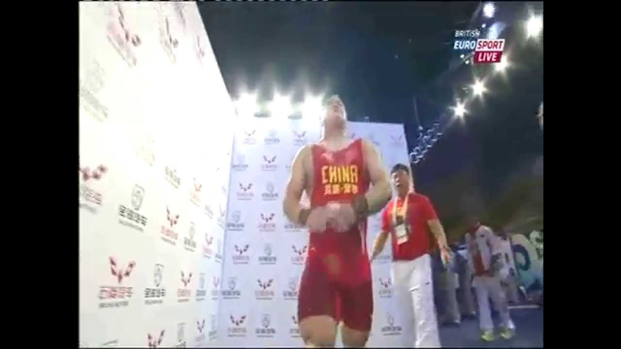 2014 World Weightlifting 94 kg C+Jerk xvid