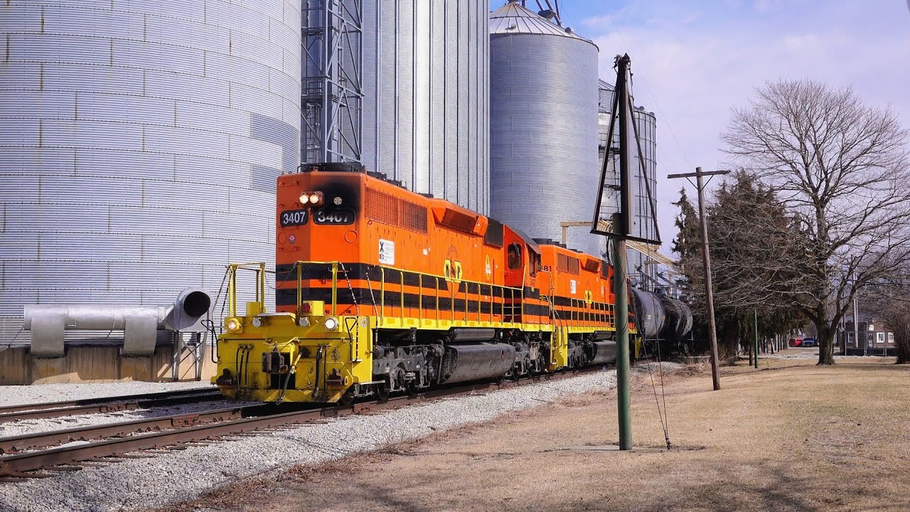 Black-Eye'd Railroading. Chasing TPW from Watseka to Gilman, IL