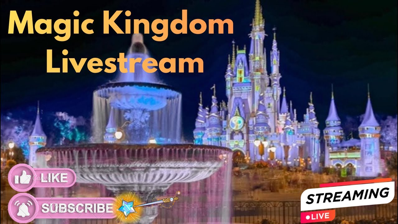 Magic Kingdom Rainy Evening LIVESTREAM 03•03•26 - Walt Disney World