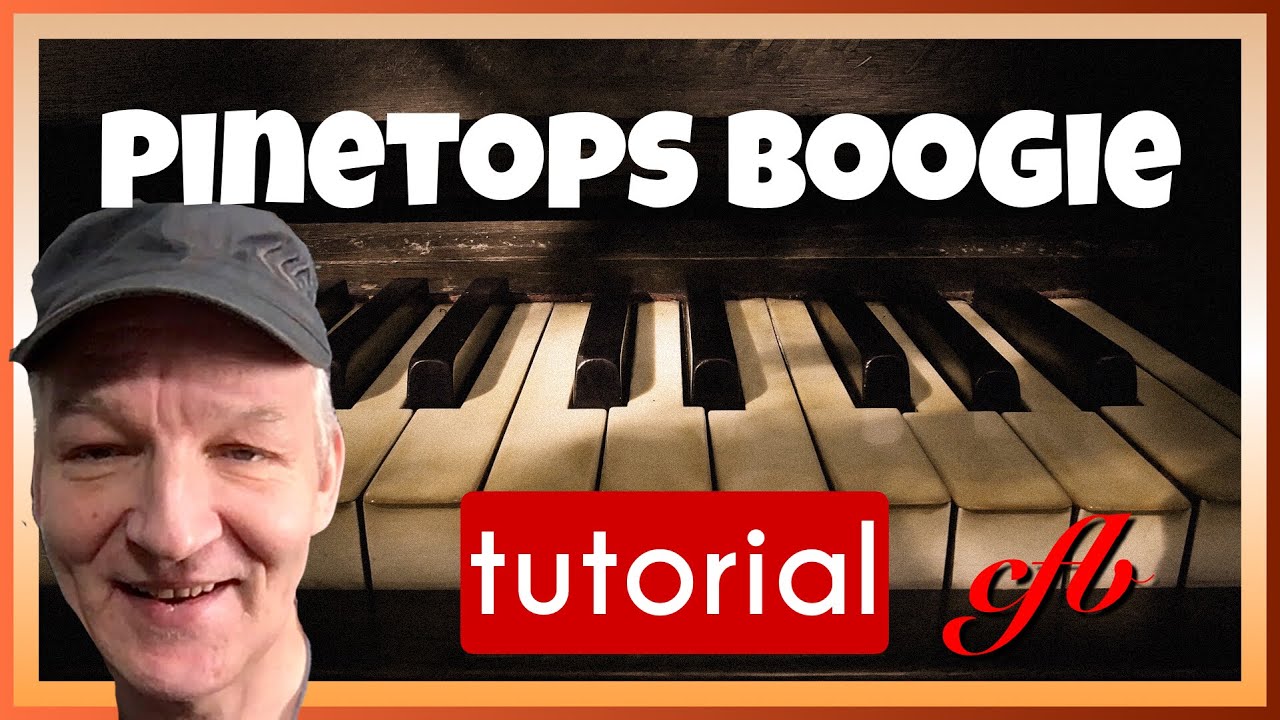 Pinetops Boogie piano tutorial. The complete original, Boogie Woogie