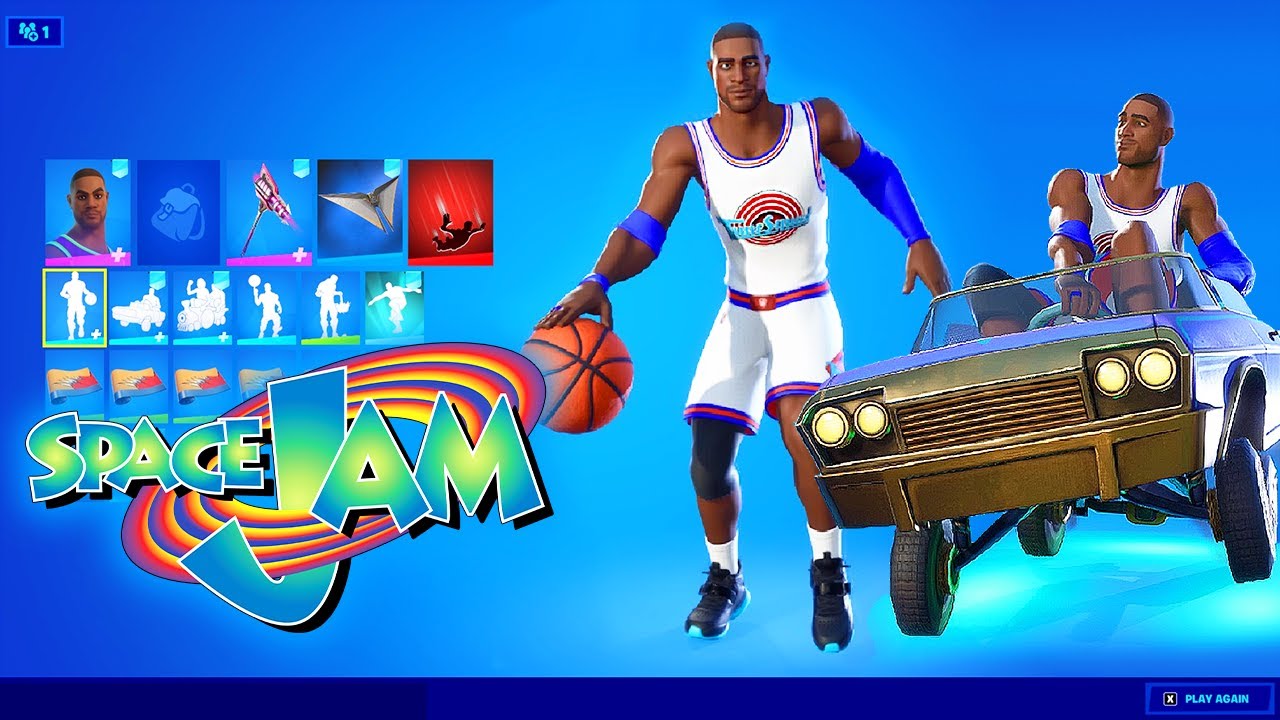 Fortnite SPACE JAM (Movie) Toon Squad Skin showcase シ