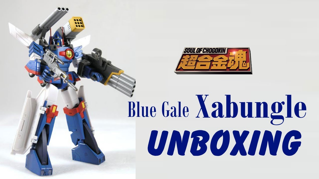 Soul of Chogokin GX-28 Blue Gale Xabungle - Unboxing