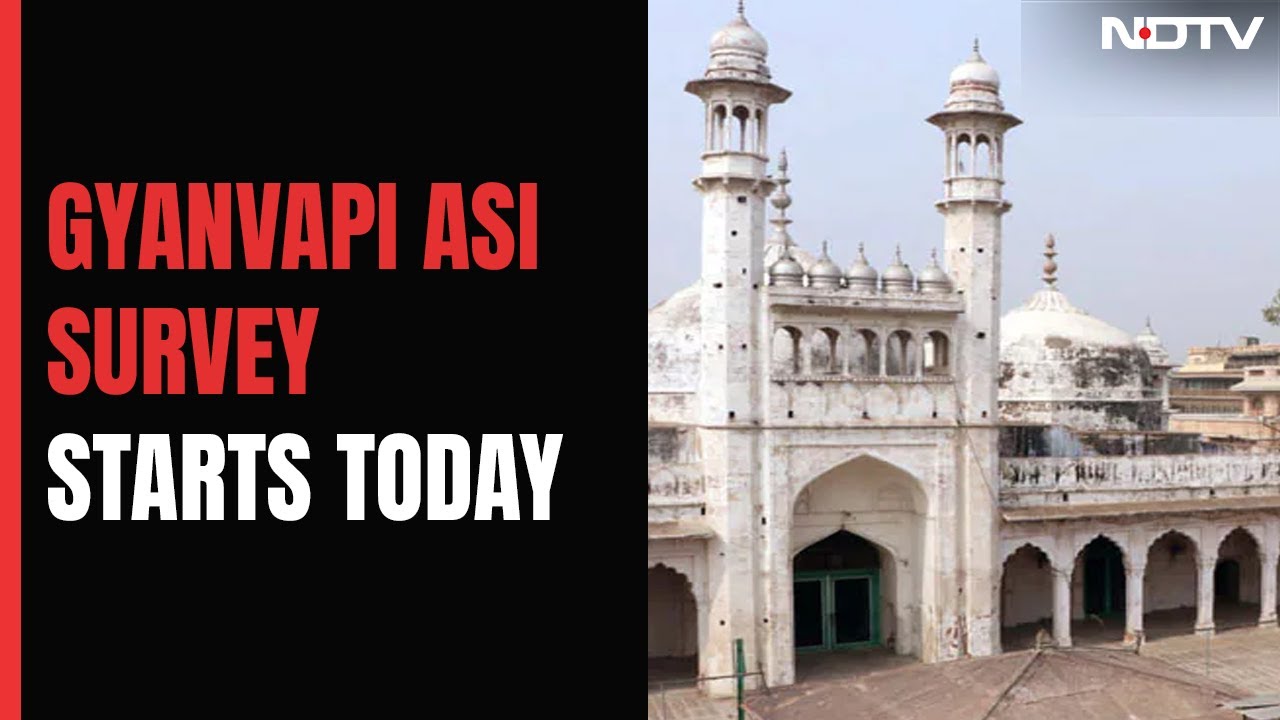 Varanasi's Gyanvapi Mosque Survey To Begin Today, Says Official