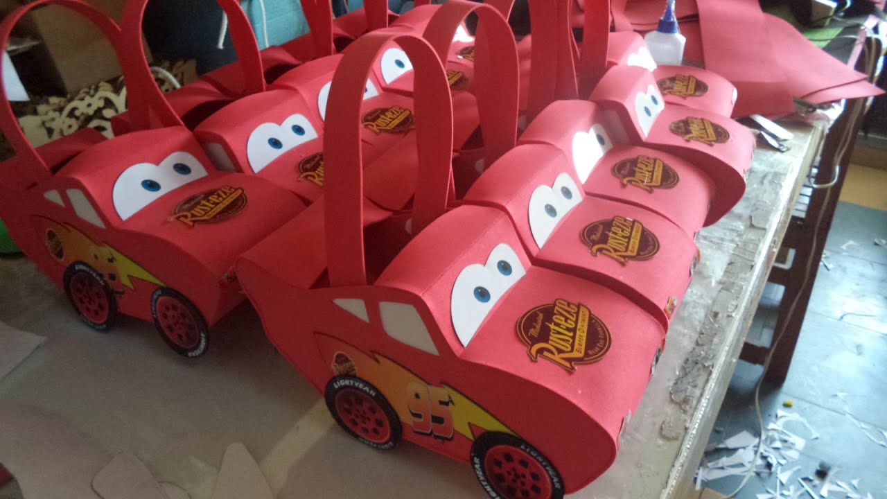 COMO HACER DULCERO FOMI CARS DIY - HOW TO MAKE CARS