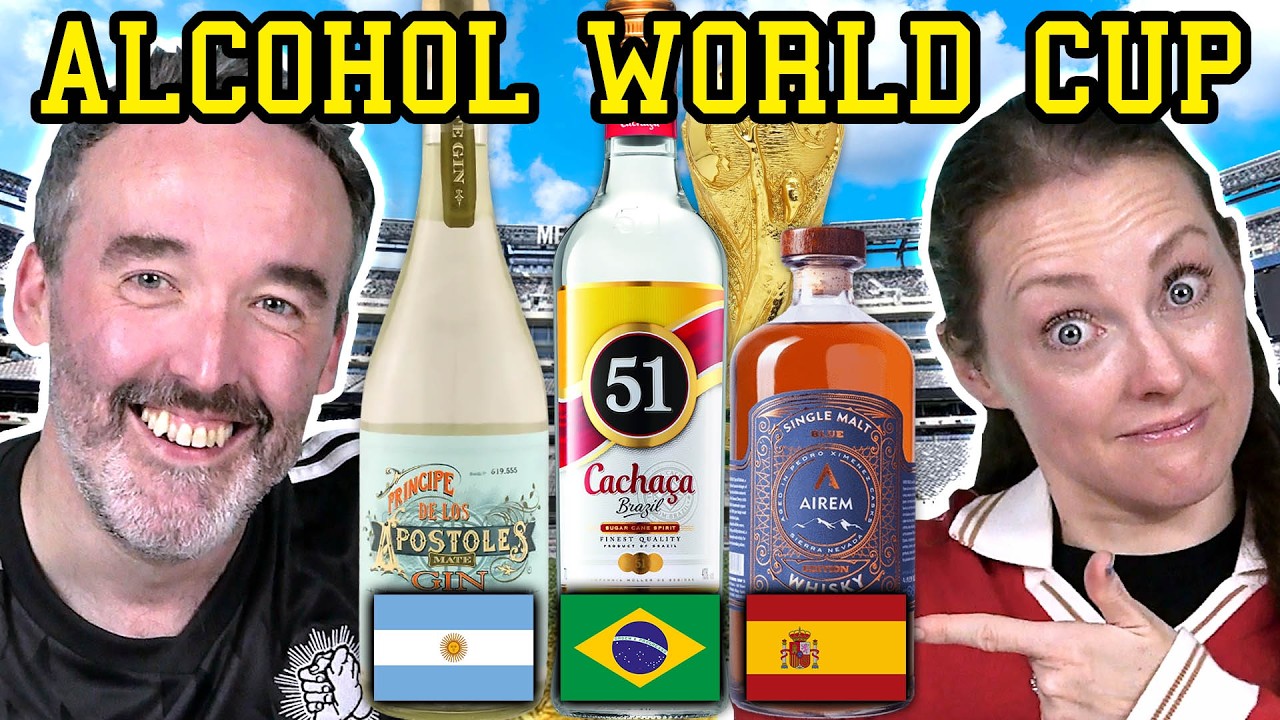 Irish People Try The World Cup of Alcohol