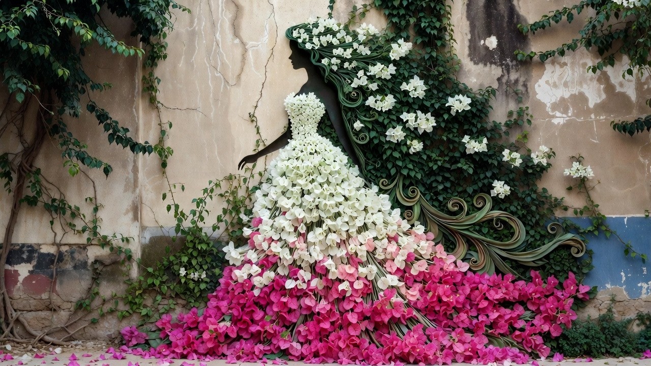 Plant or Living Art? 😍 Nature Turned Into a Woman.