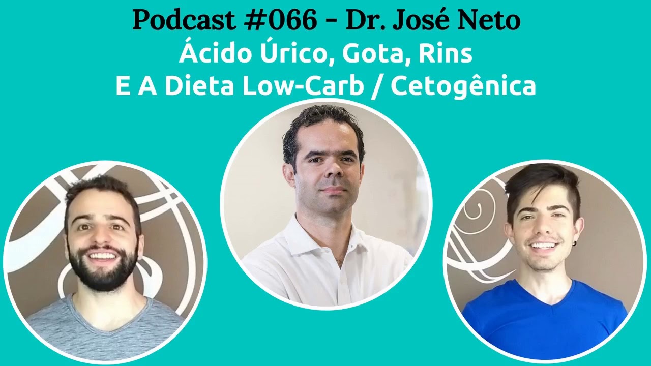 Podcast #066 — Dr José Neto: Ácido Úrico, Gota, E A Arte E Ciência De Tratar Gente