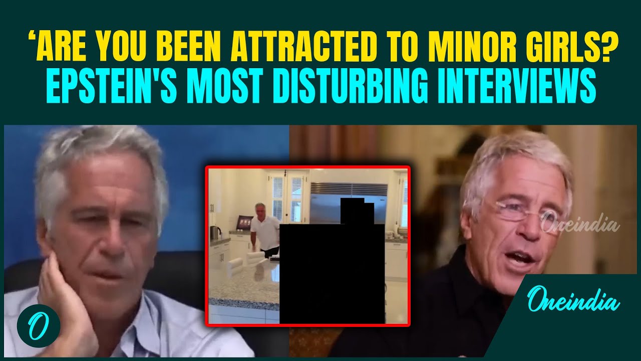 P*D*P*I*E Epstein SMIRKS At S*x With Minors Question: DISTURBING Unseen Interviews OUT | Watch