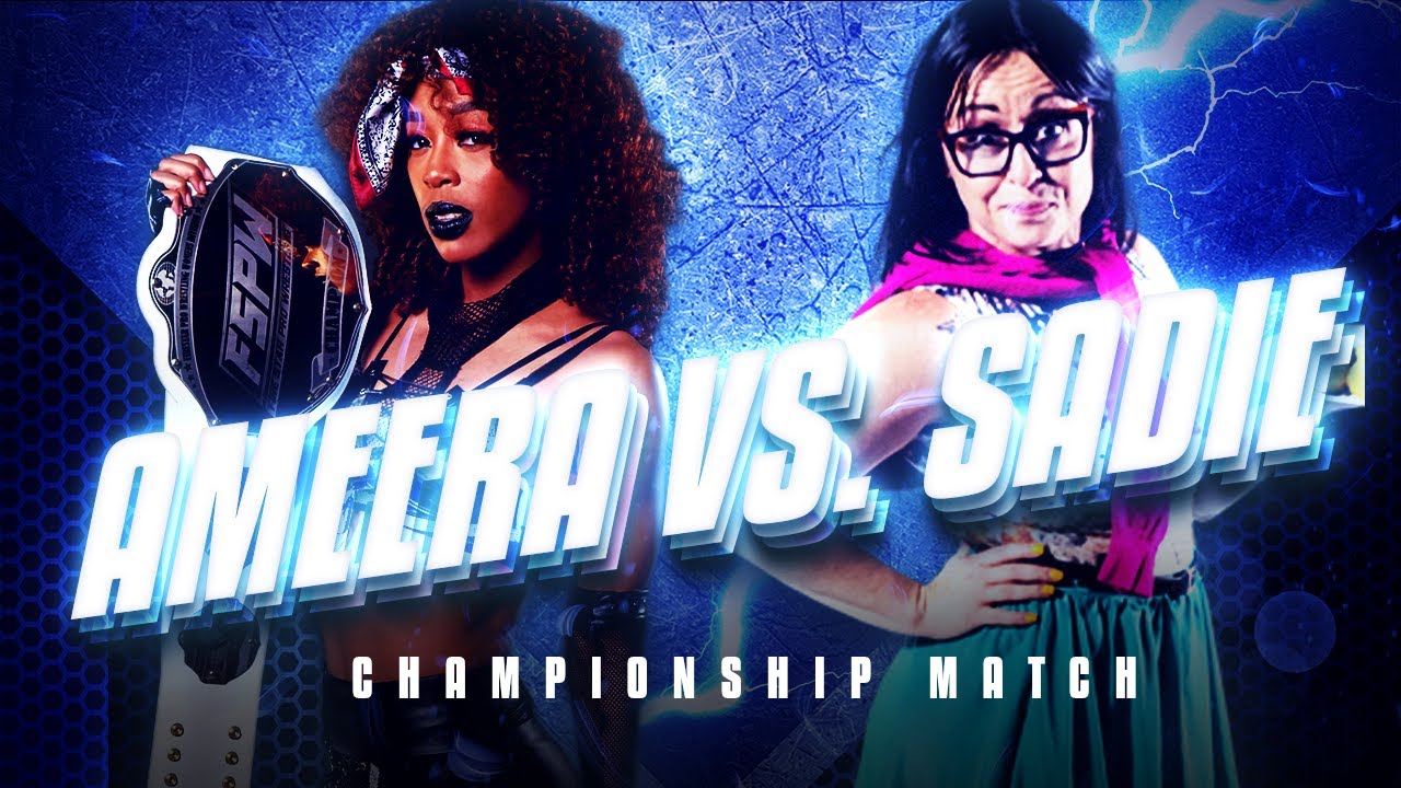 WRESTLEREVIVAL || AMEERA ROZE VS SADIE LEE MOSS || CHAMPIONSHIP MATCH