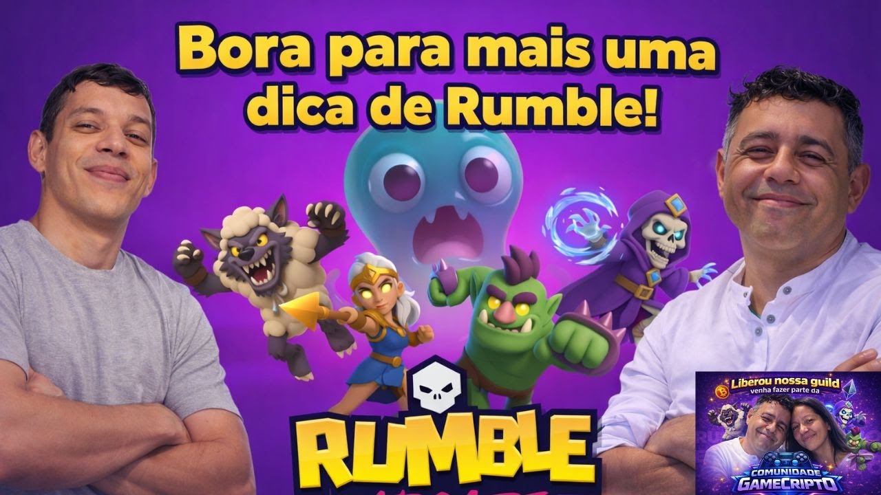 Rumble Arcade: Bora Sacar e fazer uma game Play com Game Cripto