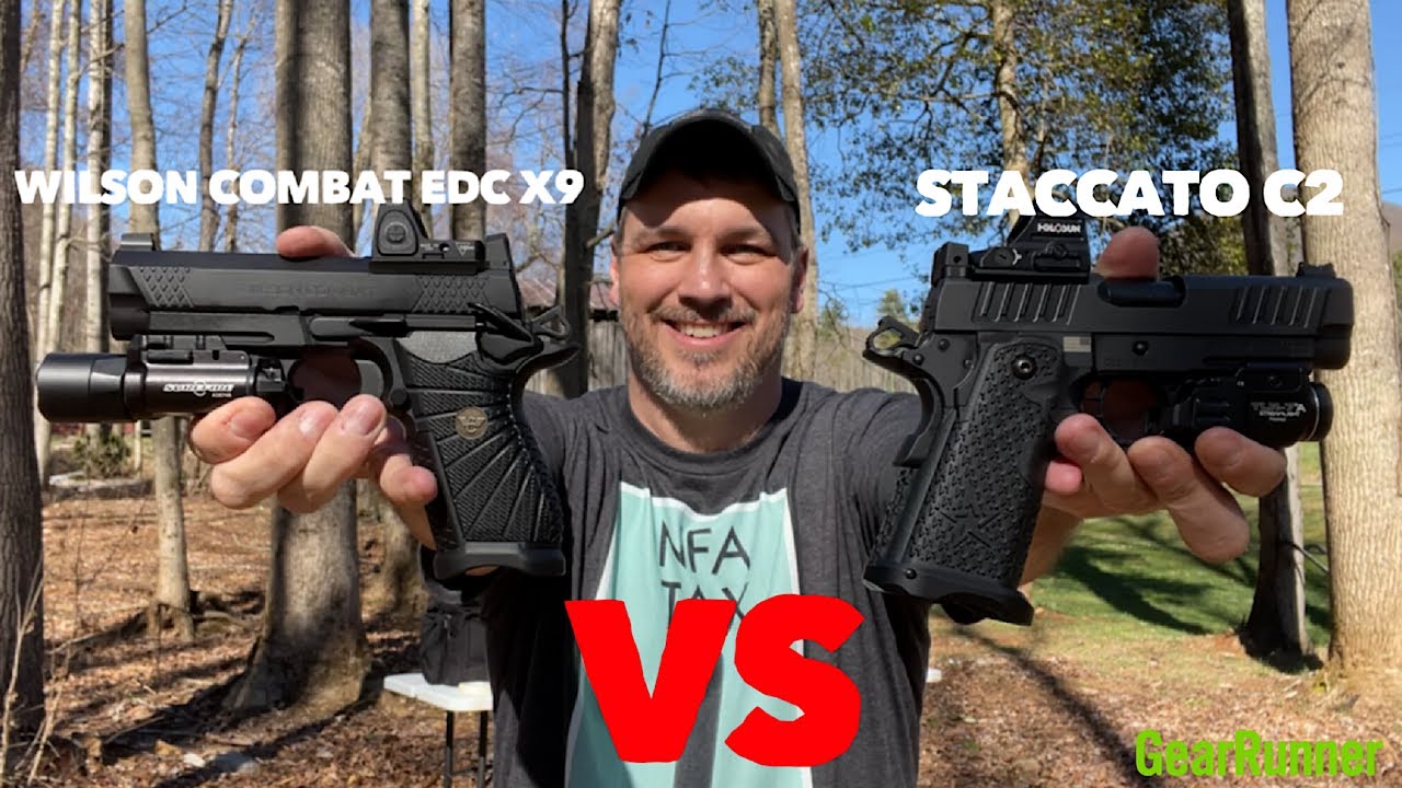 Wilson Combat EDC X9 против Staccato C2… Команда мечты