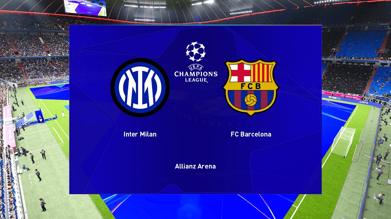 Inter - Barcelona. UEFA Champions League. Final