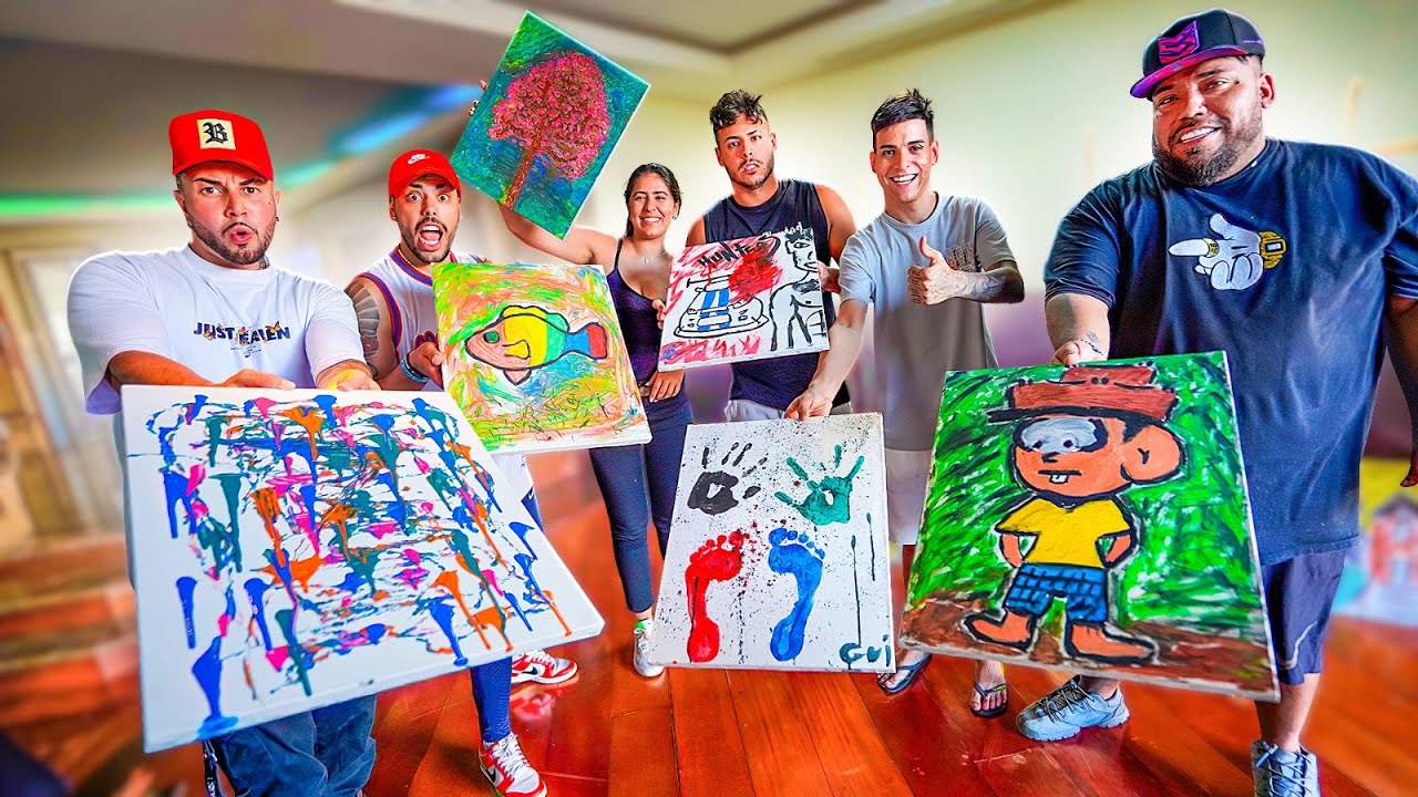 QUEM É O MELHOR PINTOR DA CASA * part 2