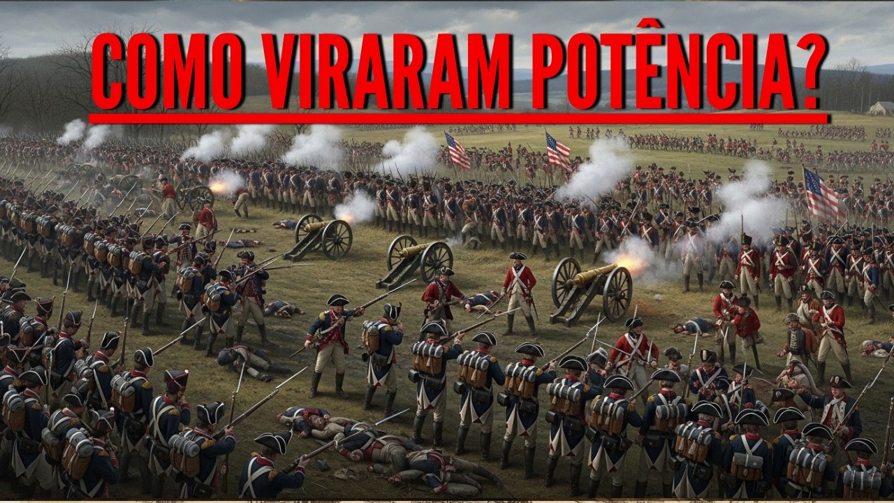 A Independência dos ESTADOS UNIDOS (Recostrução por IA)