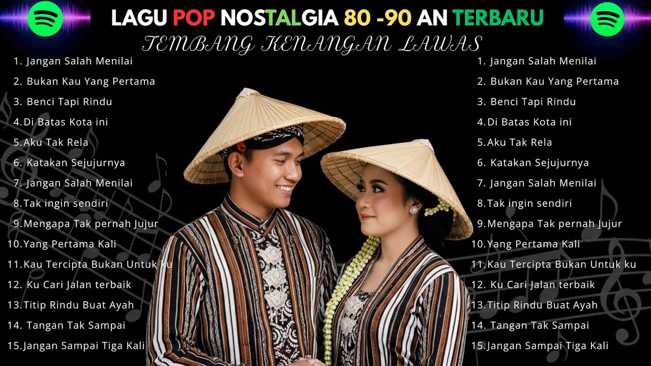 Lagu POP NOSTALGIA 80 - 90an Paling Banyak Dicari, Tembang Kenangan Populer Teman Di Perjalanan