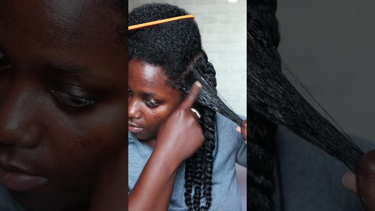 Marley Twists who?! Chunky JUMBO Twists on Natural Hairstyle
