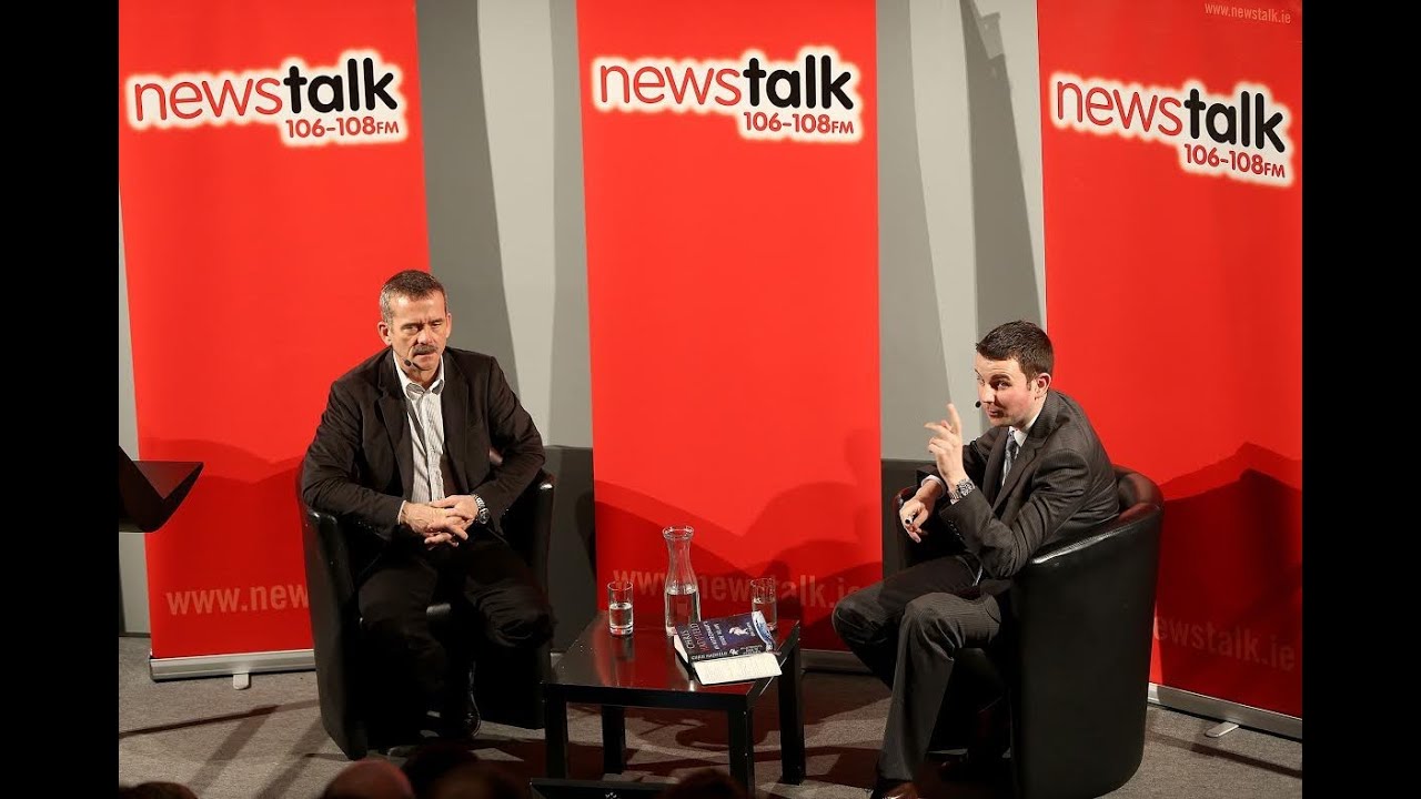 Newstalk Breakfast interview Chris Hadfield at Science Gallery Dublin
