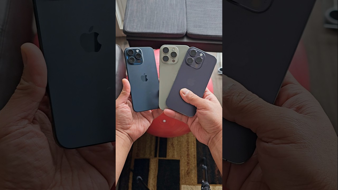 iPhone 14 Pro Max vs 15 Pro Max vs 16 Pro Max!
