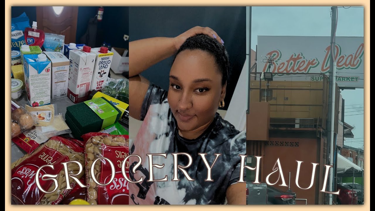 SHOPPING AT BETTER DEAL SUPERMARKET FOR THE FIRST TIME + GROCERY HAUL | TRINIDAD YOUTUBER
