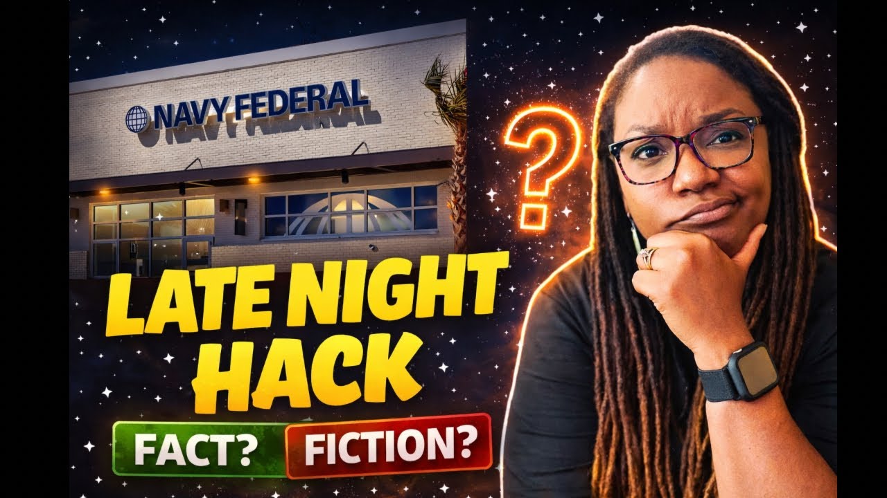 NAVY FED LATE NIGHT CREDIT HACK --FACT OR FICTION? (Reaction) 