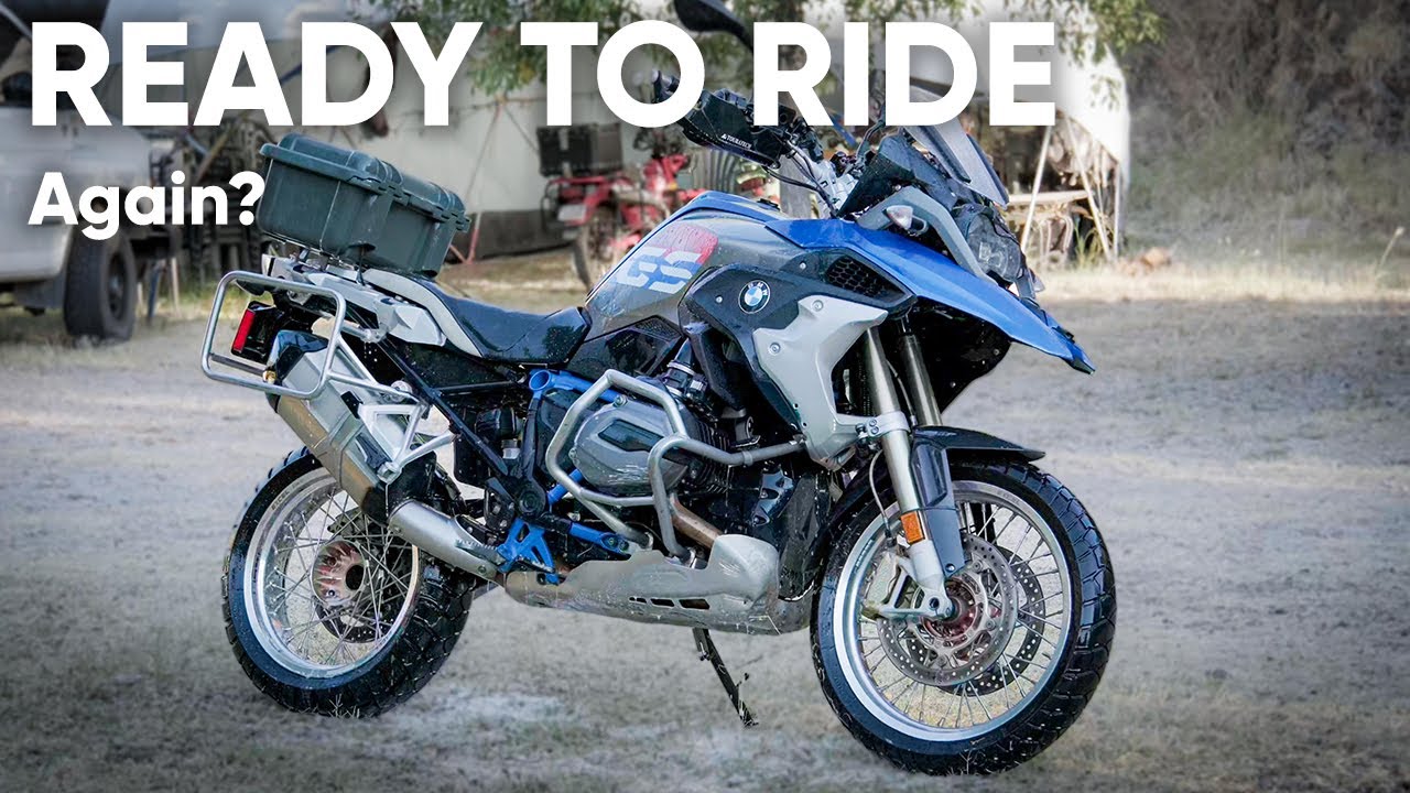 Motorcycle Cleaning After One Year Sitting Outside