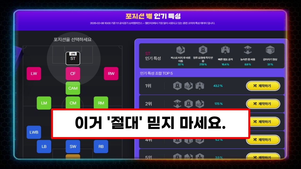 모르고 따라 쓰면 망합니다. 현 메타 1티어 훈코 완벽 정리 !