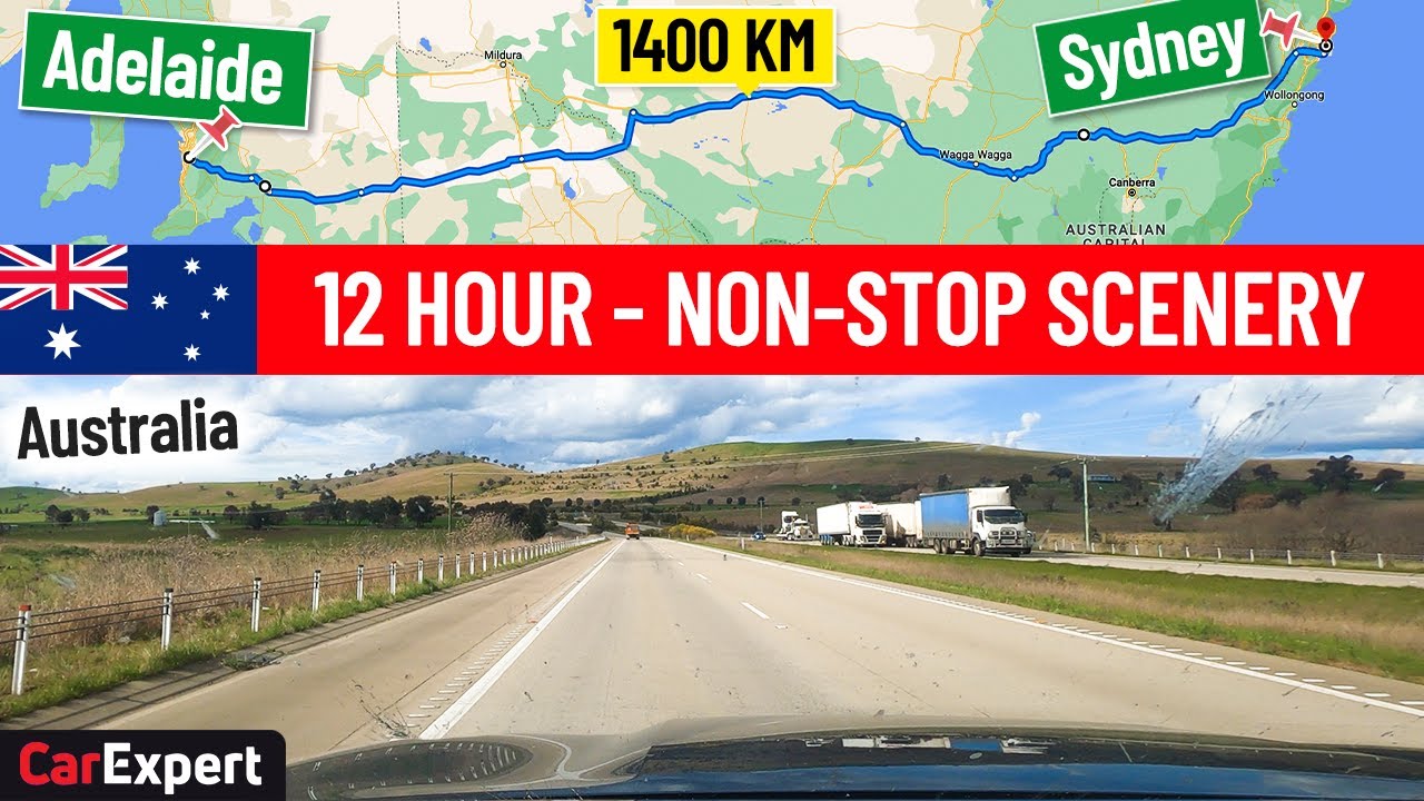 12 Hours of Australia 🇦🇺 🦘 Adelaide to Sydney road trip