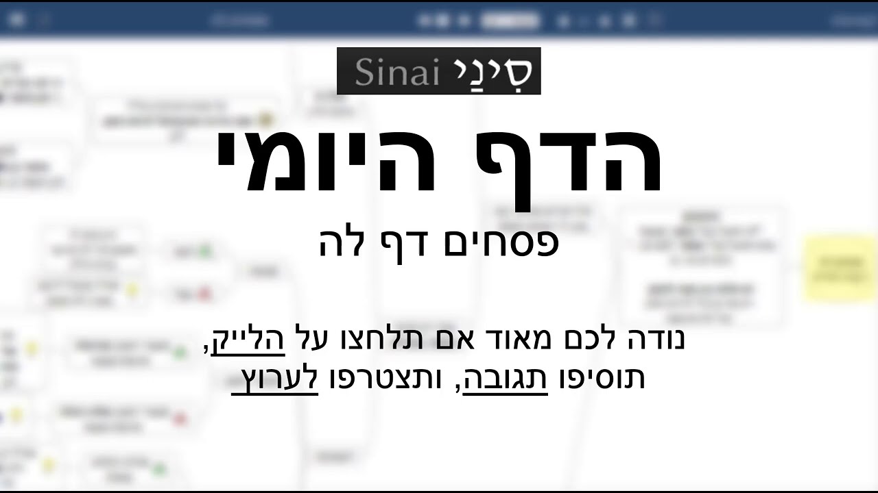 דף יומי מסכת פסחים דף לה - שיעור קצר וברור