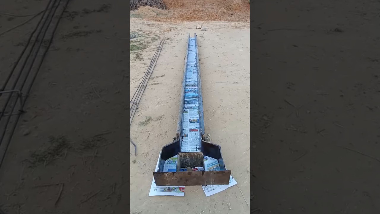 how to make a cement pillar