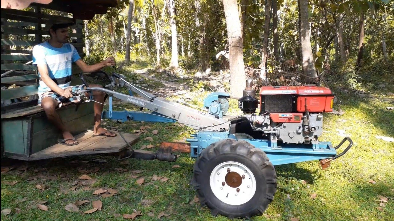 ට්‍රැක්ටර් පිස්සෝ | Tractor Pisso | RV 125 Hand Tractor | VIKYNO RV 125 2 | Best Tractor #shorts