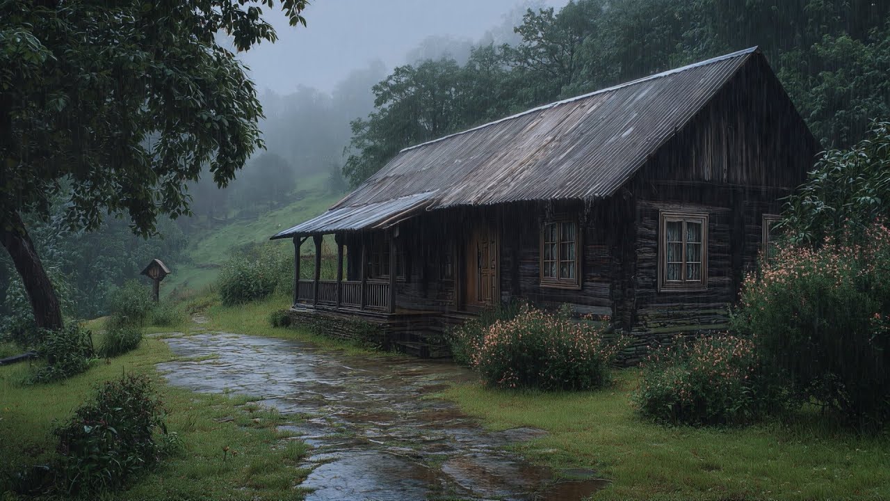 Gentle Rain Ambience for Calm Nights, Emotional Balance, and Stress Relief