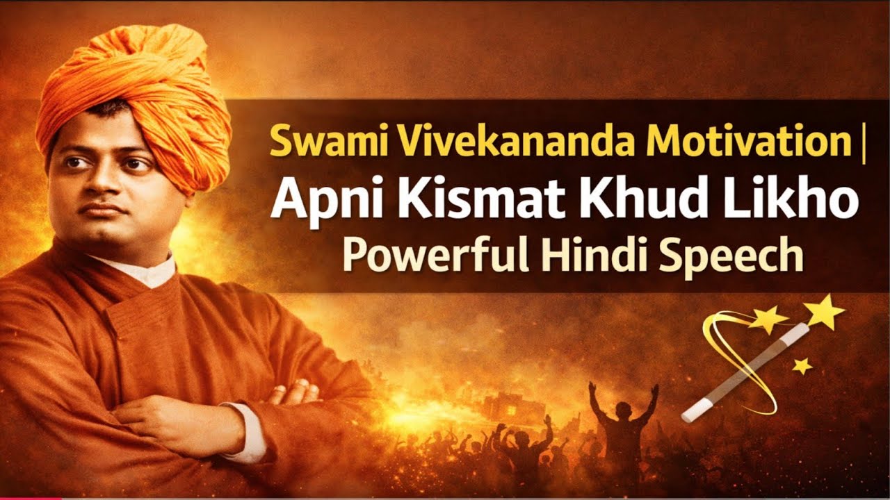 Swami Vivekananda Motivation | Apni Kismat Khud Likho | Powerful Hindi Speech