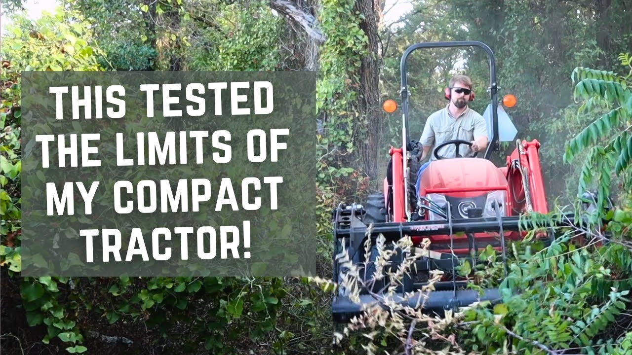 Blazing Trails (Kioti CK2610) + Taking Down 100 Year Oak