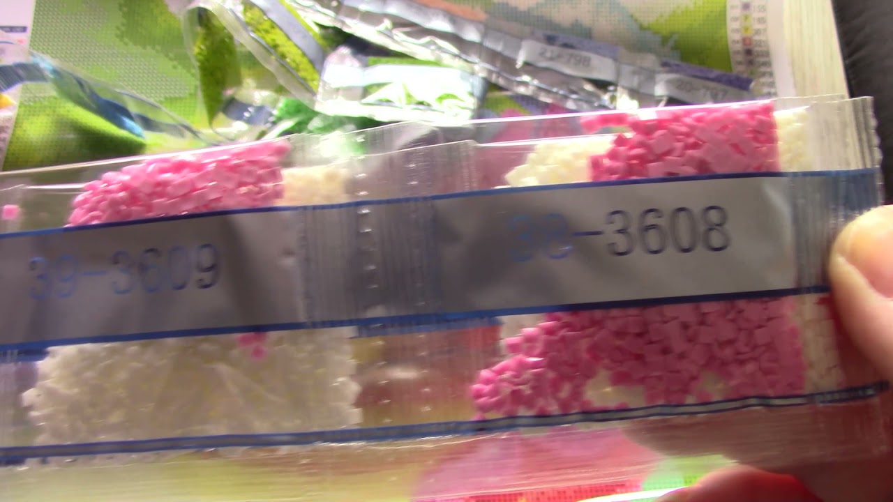 Unboxing Diamond Painting Deutschland Regenbogenrose