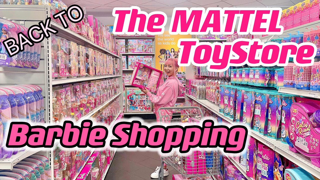Back to the Mattel Toy Store for Barbie Shopping NEW DOLLS!!!