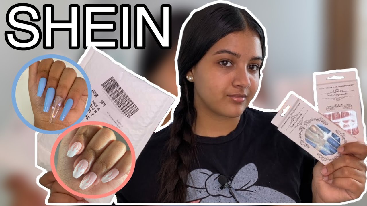JE TESTE LES FAUX ONGLES SHEIN !
