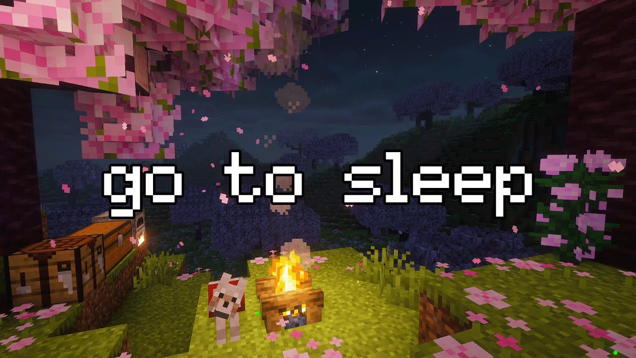 you need to stop overthinking... (minecraft music w crickets & wind)