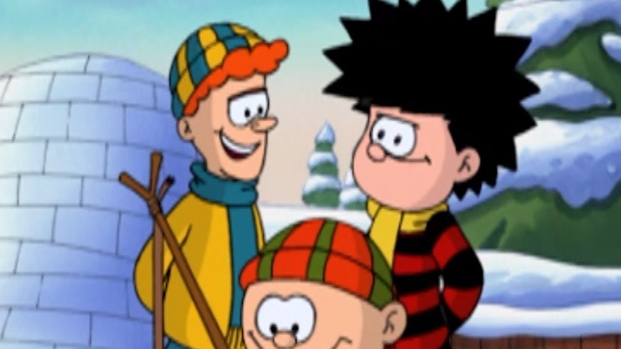 Snowbound | Dennis and Gnasher | Dennis Gets Creative in the Snow | S02 E25 | Beano